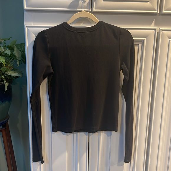 Marine Layer Lexi Rib Longsleeve, Small - Picture 4 of 4